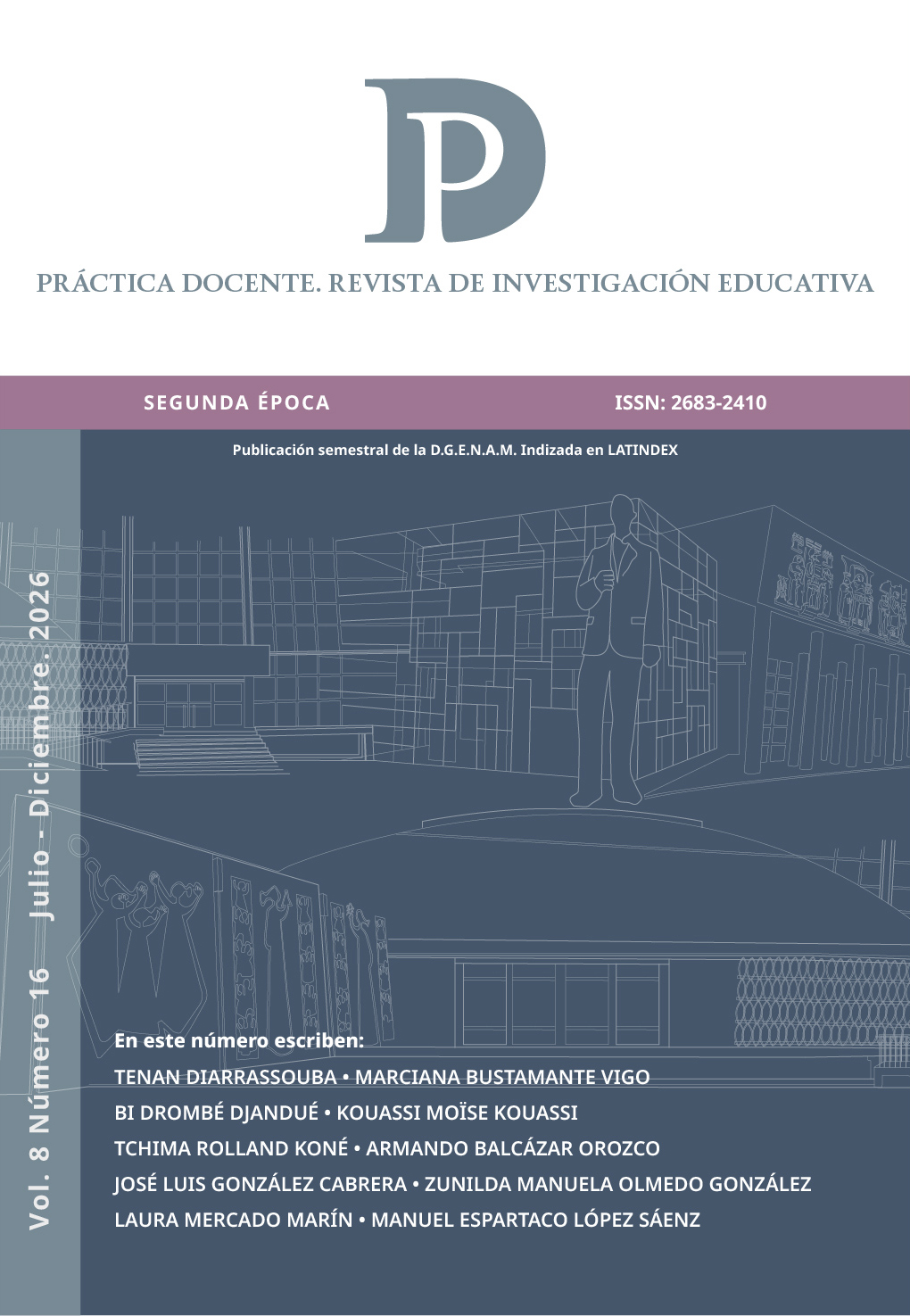 					Ver Vol. 8 Núm. 16 (2026): Práctica Docente. Revista de Investigación Educativa
				